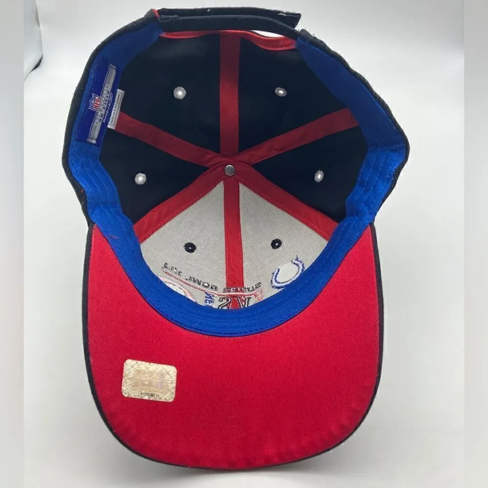NWT NFL Super Bowl XLI Colts Bears Mens Baseball White/Black Cap